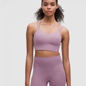 Lululemon Athletica Dusty Purple Sports Bra